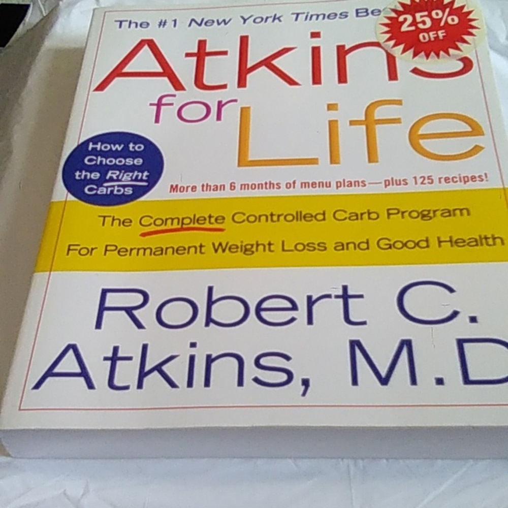 Atkins for Life Weight Management Book